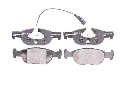 HELLA Brake pad set - T1098 - for e.g. FIAT / LANCIA 8DB355007-921
