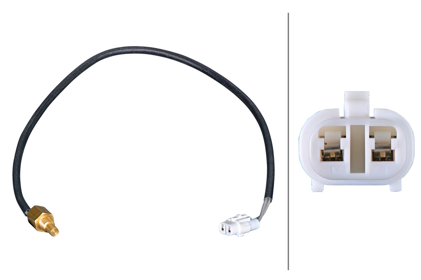 HELLA Sensor, coolant temperature - 2-pin connector 6PT358385-551