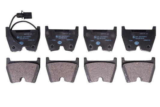 HELLA Brake pad set - T2394 - for e.g. AUDI 8DB355023-081