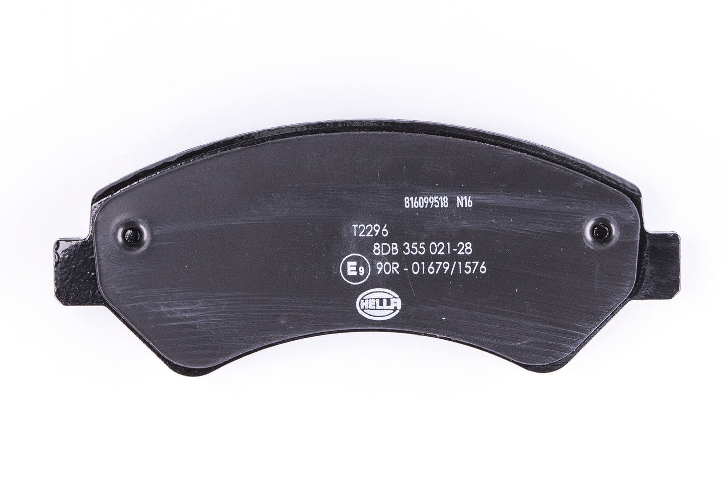HELLA Brake pad set - T2296 - for e.g. CITROEN / FIAT / PEUGEOT 8DB355021-281