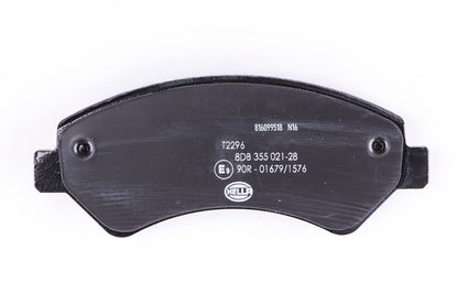 HELLA Brake pad set - T2296 - for e.g. CITROEN / FIAT / PEUGEOT 8DB355021-281