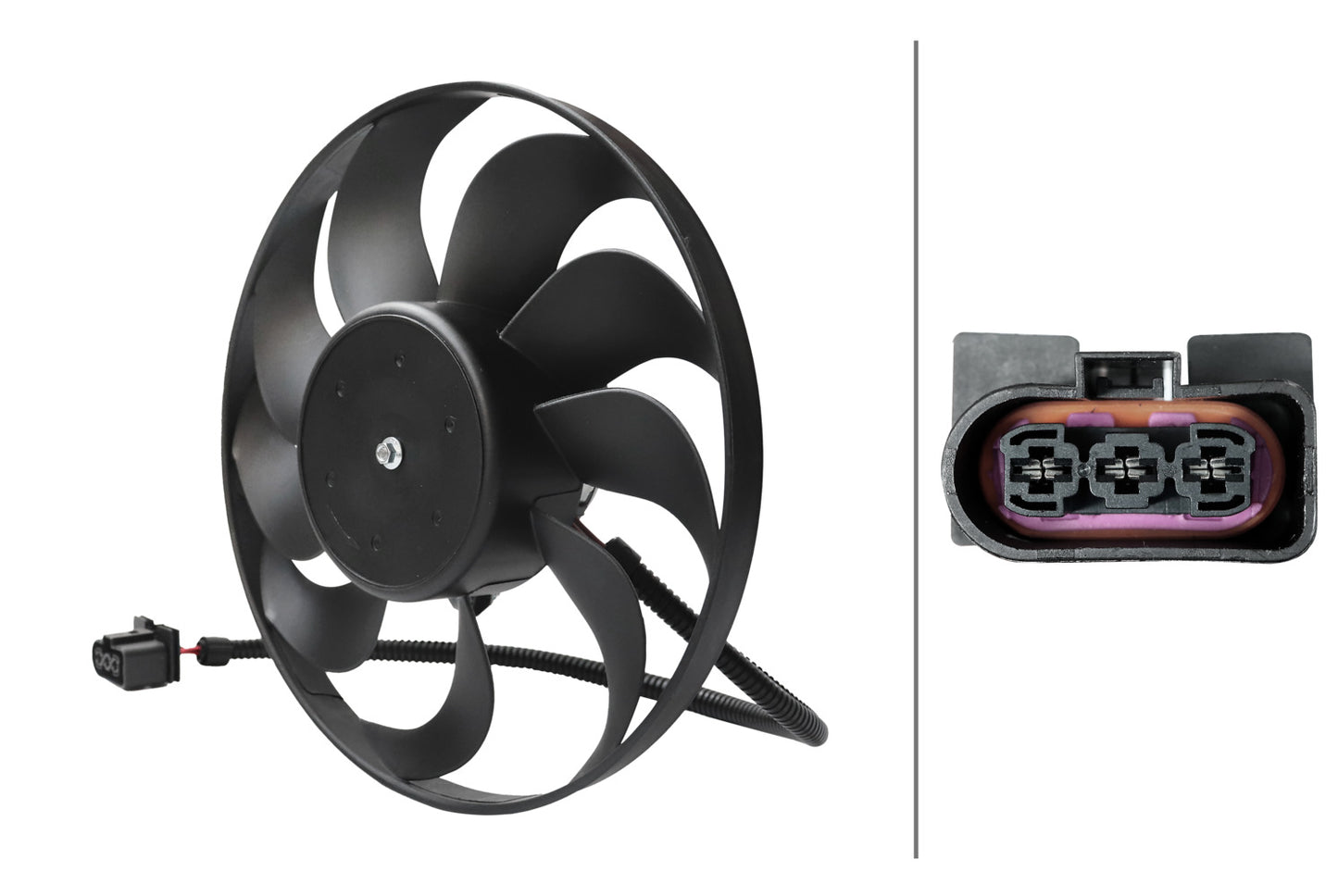 Hella Radiator Cooling Fan 8EW366420-061