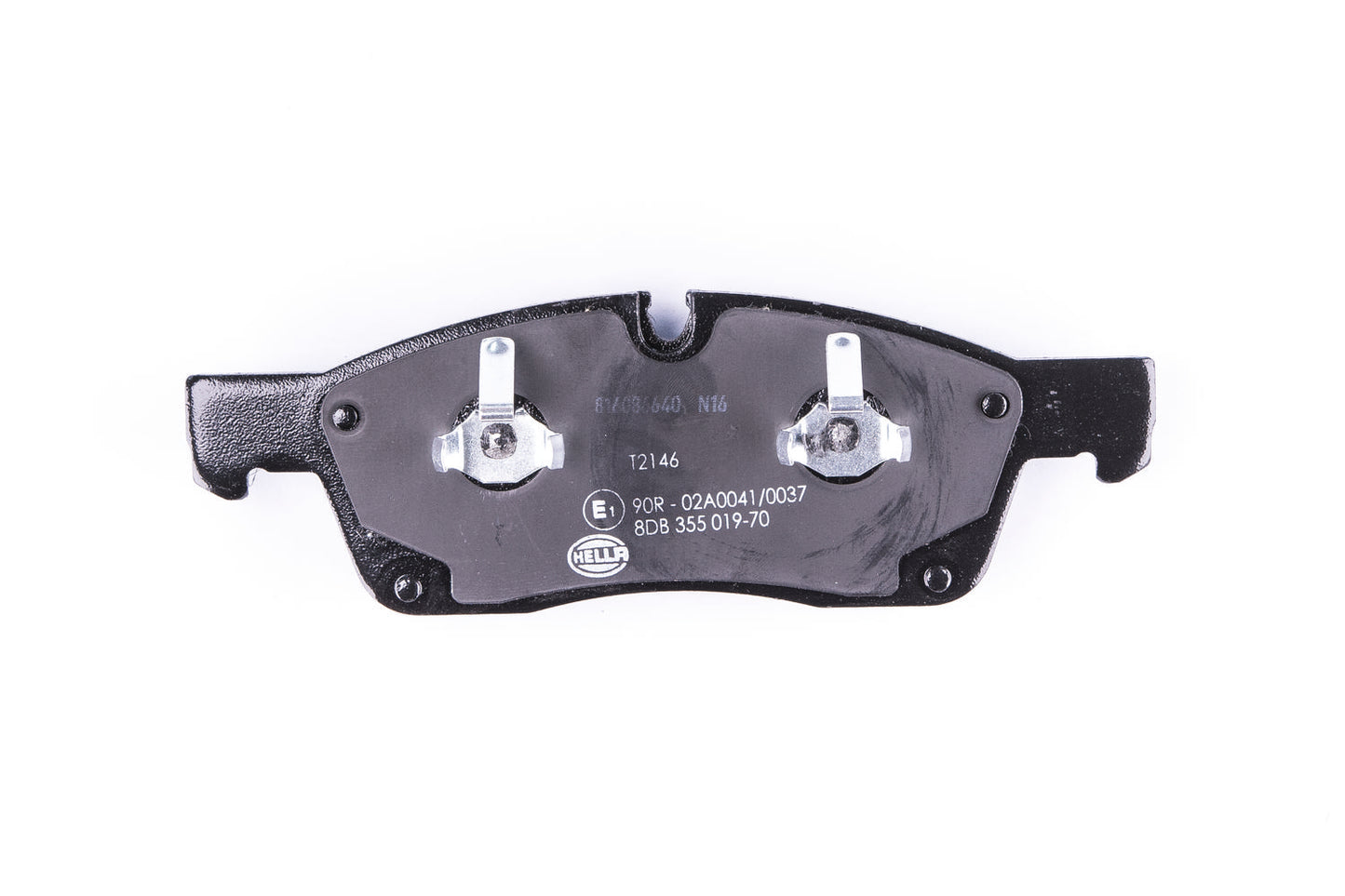 HELLA Brake pad set - T2146 - for e.g. BRABUS / MERCEDES-BENZ 8DB355019-701