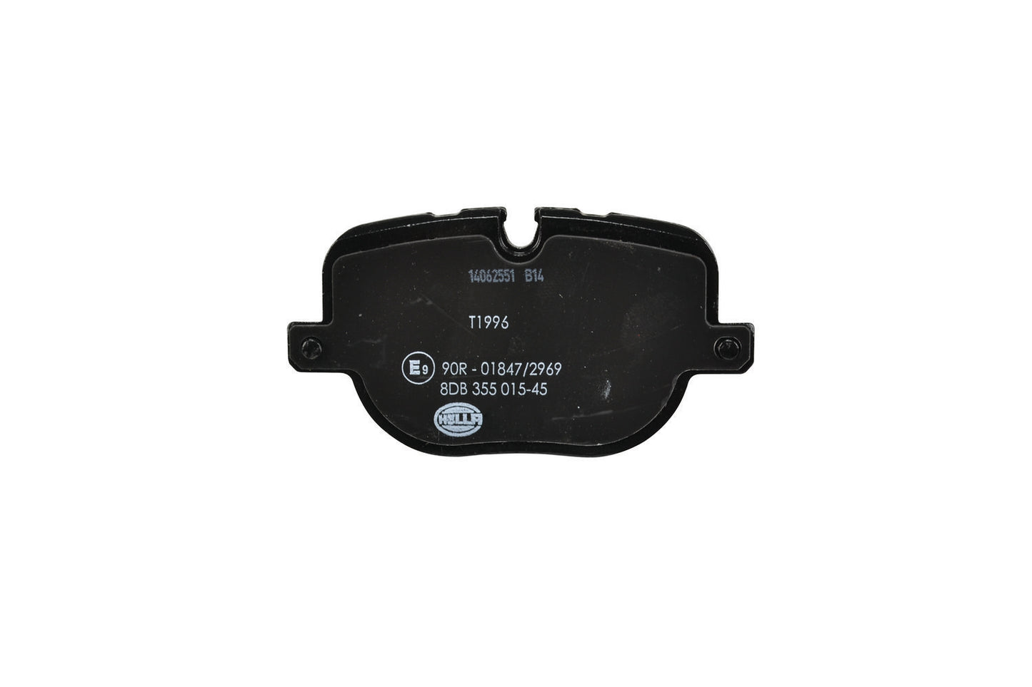 HELLA Brake pad set - T1996 - for e.g. LAND ROVER 8DB355015-451