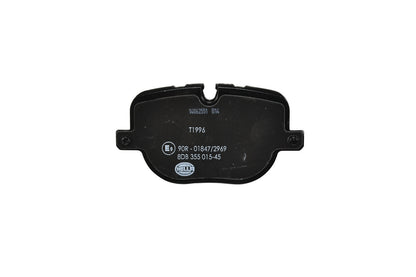 HELLA Brake pad set - T1996 - for e.g. LAND ROVER 8DB355015-451