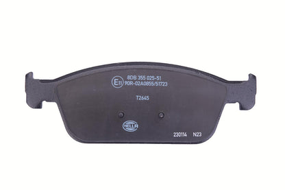 HELLA Brake pad set - T2645 - for e.g. FORD 8DB355025-511