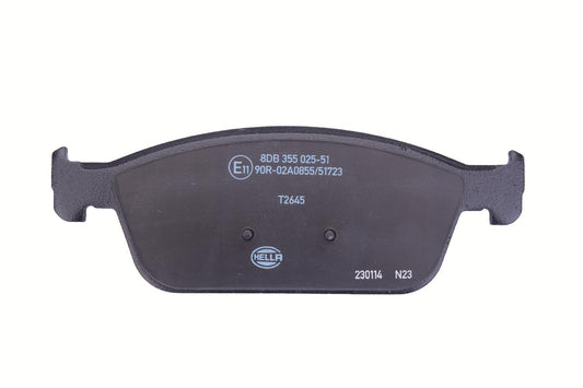 HELLA Brake pad set - T2645 - for e.g. FORD 8DB355025-511