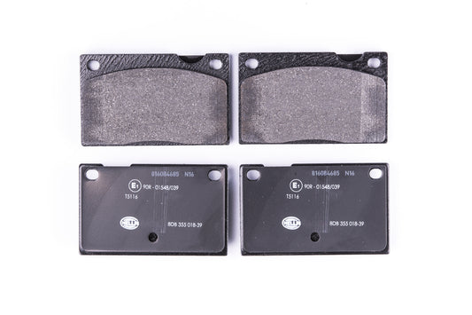HELLA Brake pad set - T5116 - for e.g. VOLVO 8DB355018-391