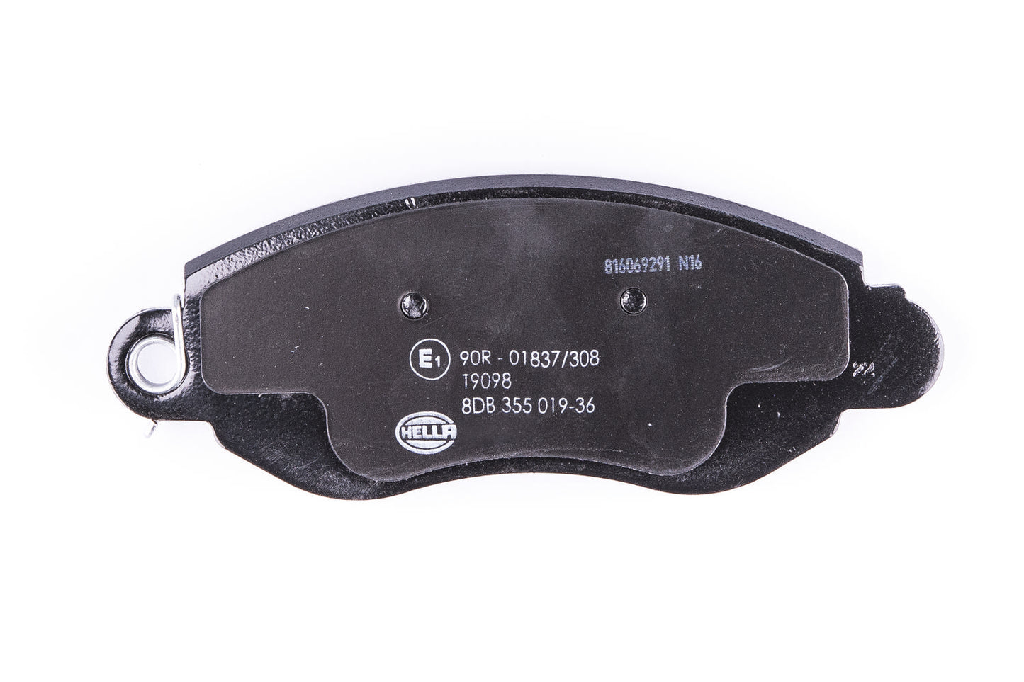 HELLA Brake pad set - T9098 - for e.g. FORD 8DB355019-361