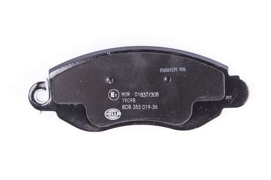 HELLA Brake pad set - T9098 - for e.g. FORD 8DB355019-361