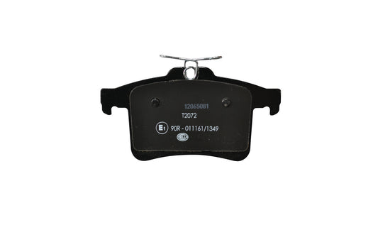HELLA Brake pad set - T2072 - for e.g. JAGUAR 8DB355015-901