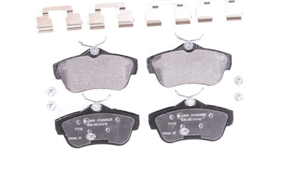 HELLA Brake pad set - T1710 - for e.g. CITROEN / FIAT / PEUGEOT / TOYOTA 8DB355013-421