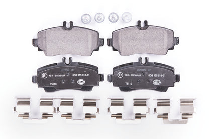 HELLA Brake pad set - T5110 - for e.g. MERCEDES-BENZ 8DB355018-311