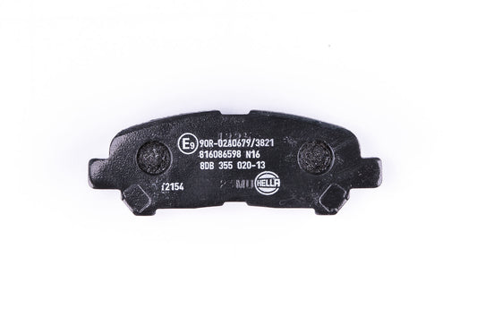 HELLA Brake pad set - T2154 - for e.g. TOYOTA 8DB355020-131