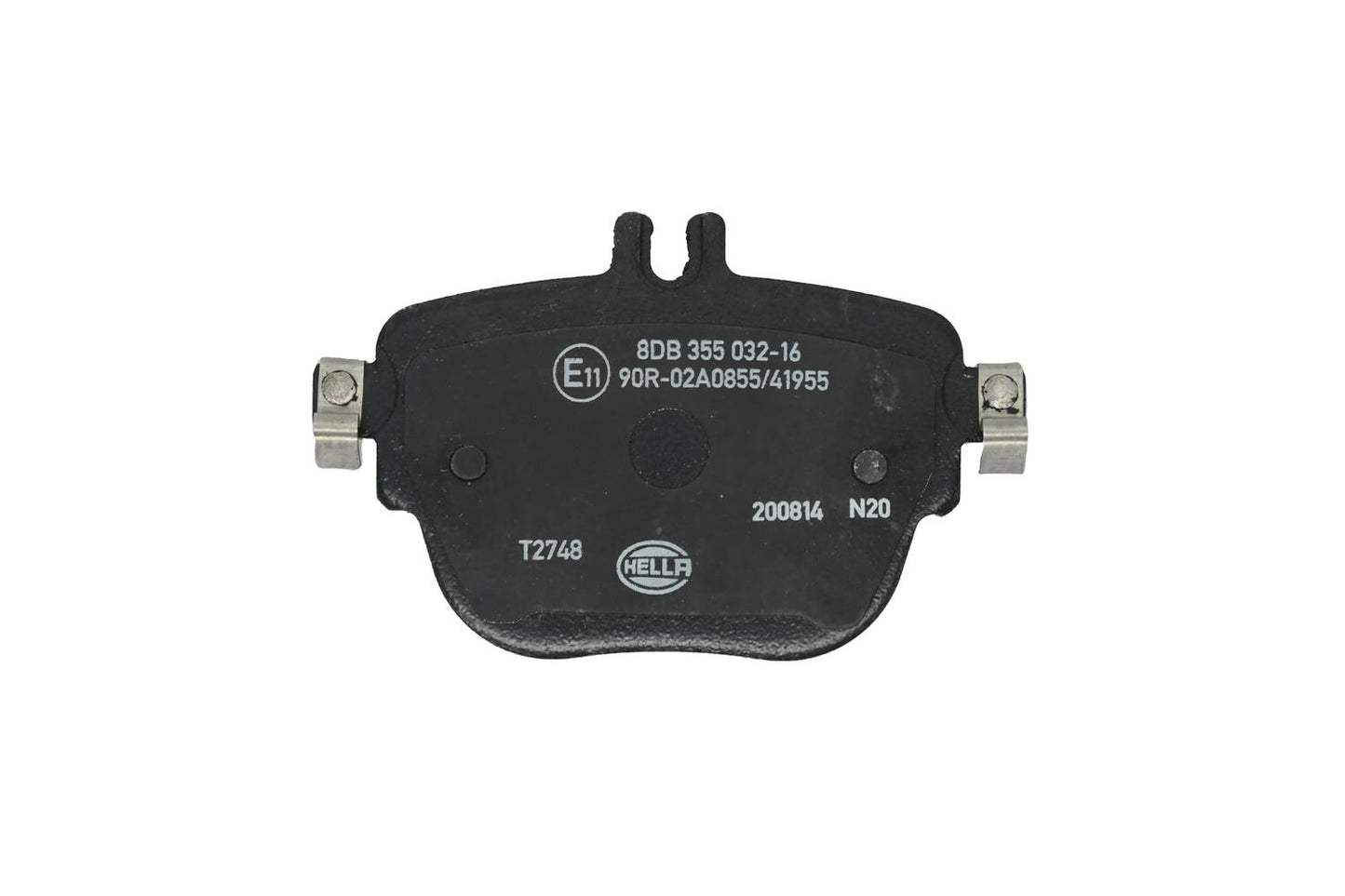 HELLA Brake pad set - T2748 - for e.g. MERCEDES-BENZ 8DB355032-161