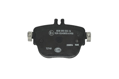HELLA Brake pad set - T2748 - for e.g. MERCEDES-BENZ 8DB355032-161