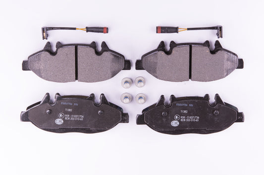 HELLA Brake pad set - T1382 - for e.g. MERCEDES-BENZ 8DB355010-651