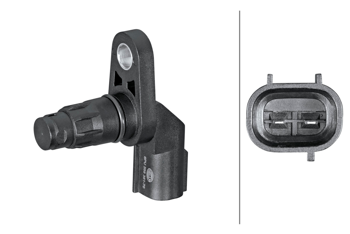 HELLA Sensor, speed/RPM - 12V - 3-pin connector 6PU358381-701