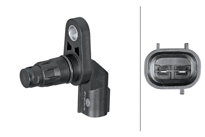 HELLA Sensor, speed/RPM - 12V - 3-pin connector 6PU358381-701