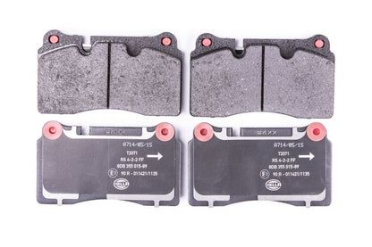 HELLA Brake pad set - T2071 - for e.g. ASTON MARTIN 8DB355015-891