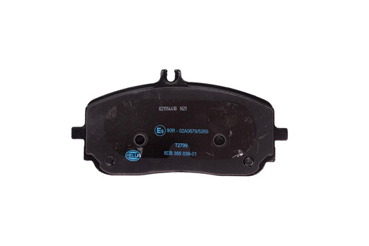 HELLA Brake pad set - T2799 - for e.g. MERCEDES-BENZ 8DB355039-011