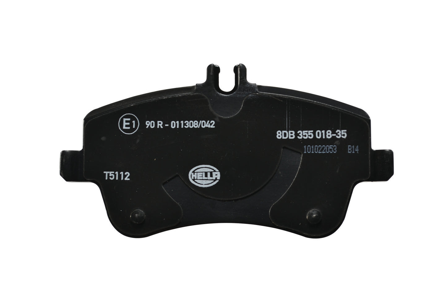 HELLA Brake pad set - T5112 - for e.g. MERCEDES-BENZ 8DB355018-351
