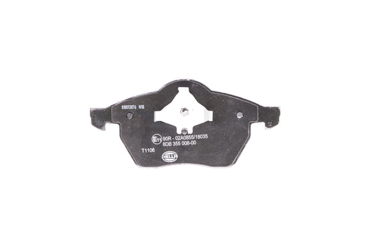 HELLA Brake pad set - T1106 - for e.g. FORD / SEAT / VOLKSWAGEN 8DB355008-001