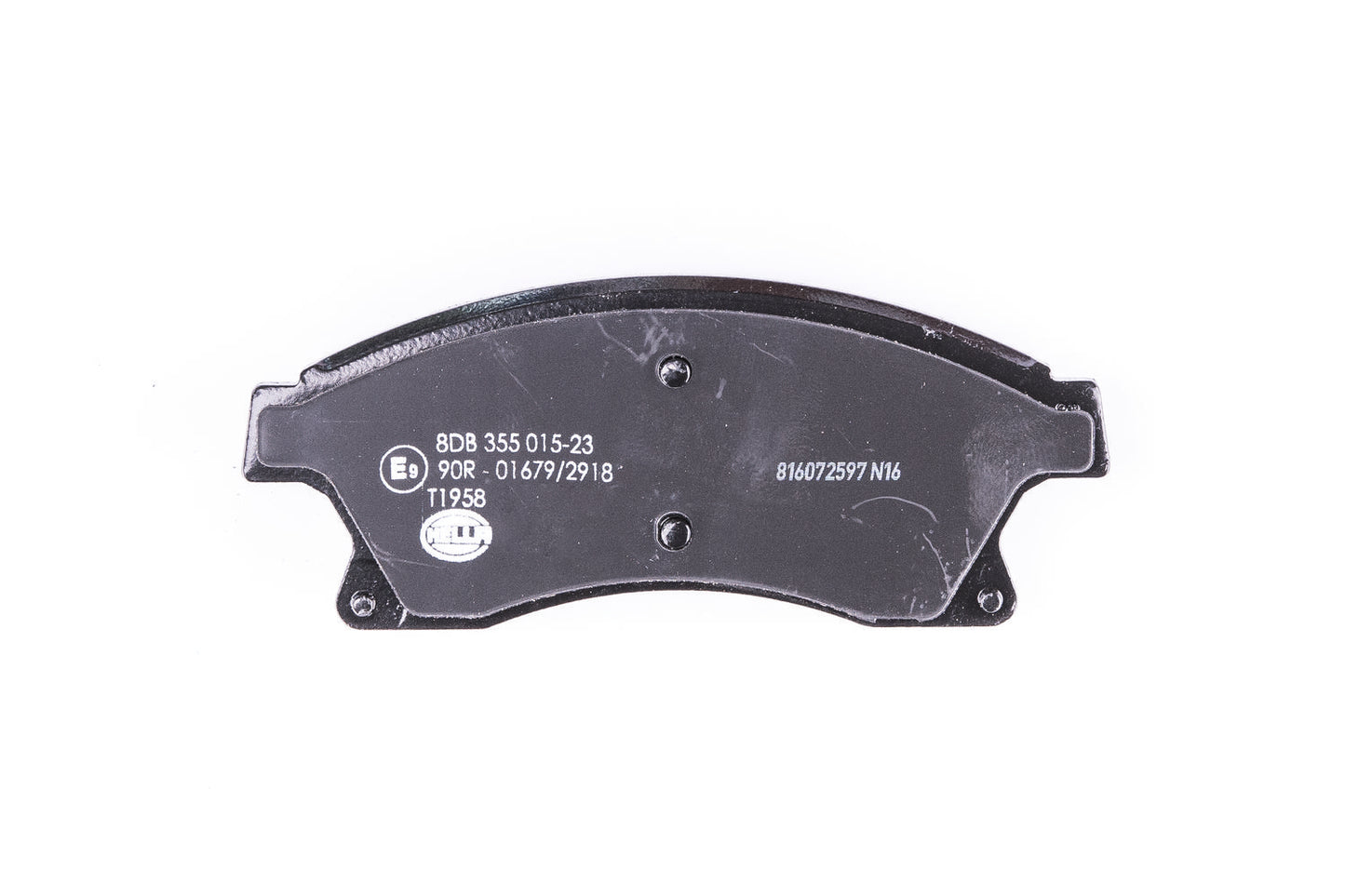HELLA Brake pad set - T1958 - for e.g. CHEVROLET / HOLDEN / OPEL / VAUXHALL 8DB355015-231