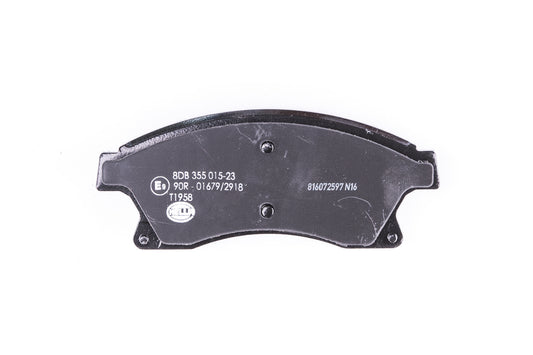 HELLA Brake pad set - T1958 - for e.g. CHEVROLET / HOLDEN / OPEL / VAUXHALL 8DB355015-231