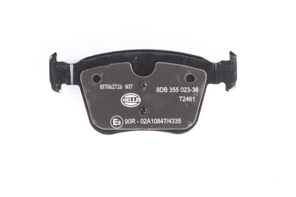 HELLA Brake pad set - T2461 - for e.g. JAGUAR / LAND ROVER / VOLVO / VOLVO ASIA 8DB355023-361