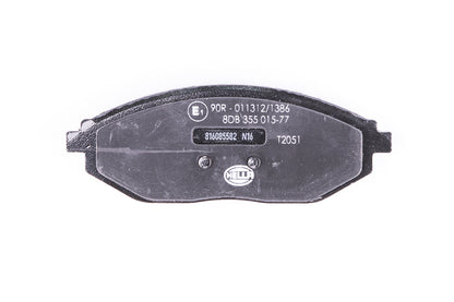 HELLA Brake pad set - T2051 - for e.g. CHEVROLET / HOLDEN / TOYOTA 8DB355015-771
