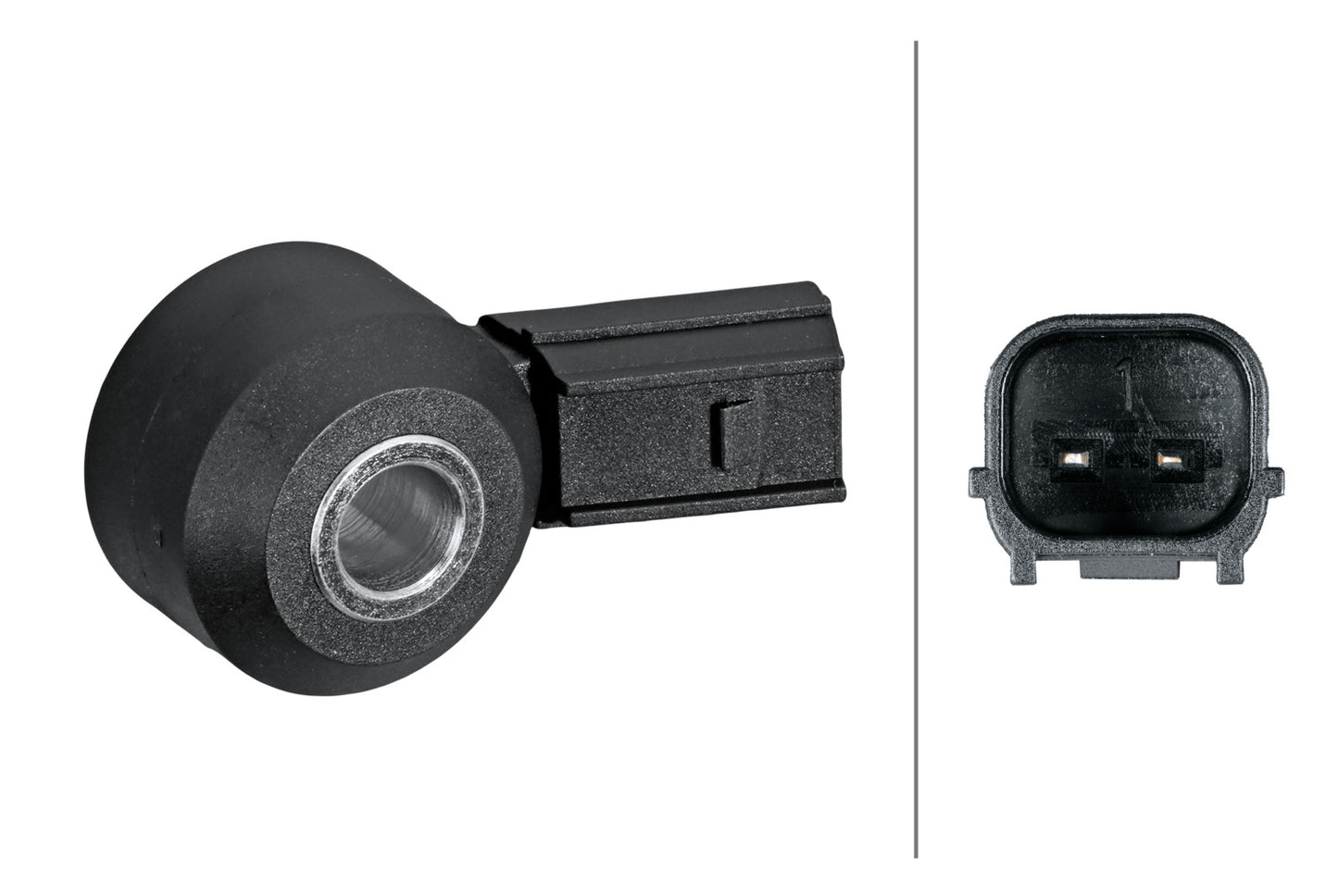 HELLA Knock Sensor - 2-pin connector 6PG013114-781