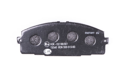 HELLA Brake pad set - T2060 - for e.g. TOYOTA 8DB355015-831