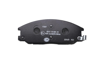 HELLA Brake pad set - T1307 - for e.g. DAEWOO / HYUNDAI / SSANGYONG 8DB355009-991
