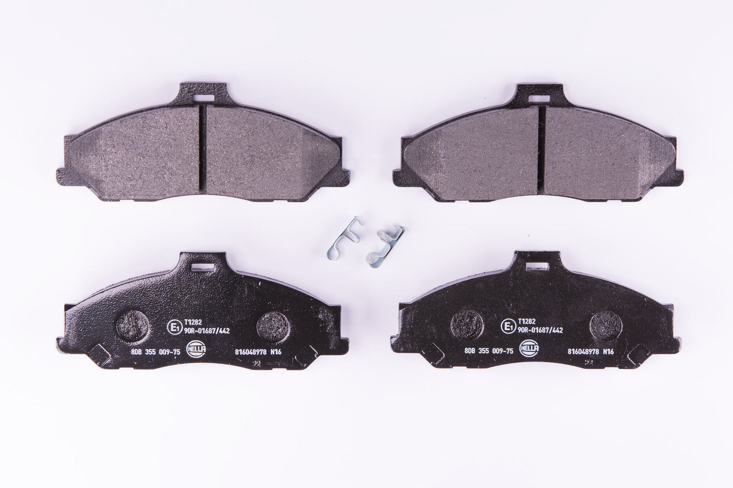 HELLA Brake pad set - T1282 - for e.g. FORD / MAZDA 8DB355009-751