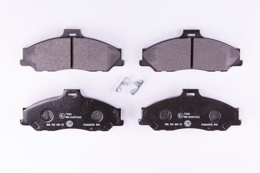 HELLA Brake pad set - T1282 - for e.g. FORD / MAZDA 8DB355009-751