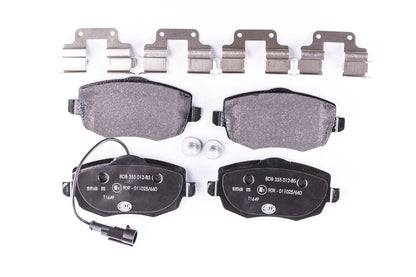 HELLA Brake pad set - T1649 - for e.g. LANCIA 8DB355012-851