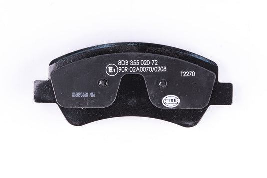 HELLA Brake pad set - T2270 - for e.g. FORD 8DB355020-721