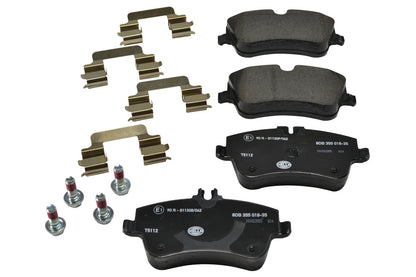 HELLA Brake pad set - T5112 - for e.g. MERCEDES-BENZ 8DB355018-351