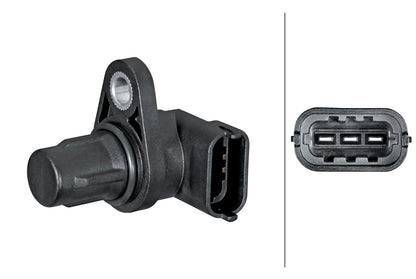 HELLA Sensor, camshaft position - 3-pin connector 6PU358381-251