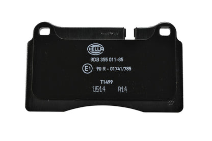 HELLA Brake pad set - T1499 - for e.g. VOLKSWAGEN 8DB355011-851