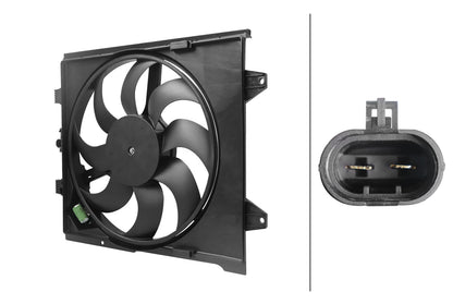 Hella Radiator Cooling Fan 8EW366420-191