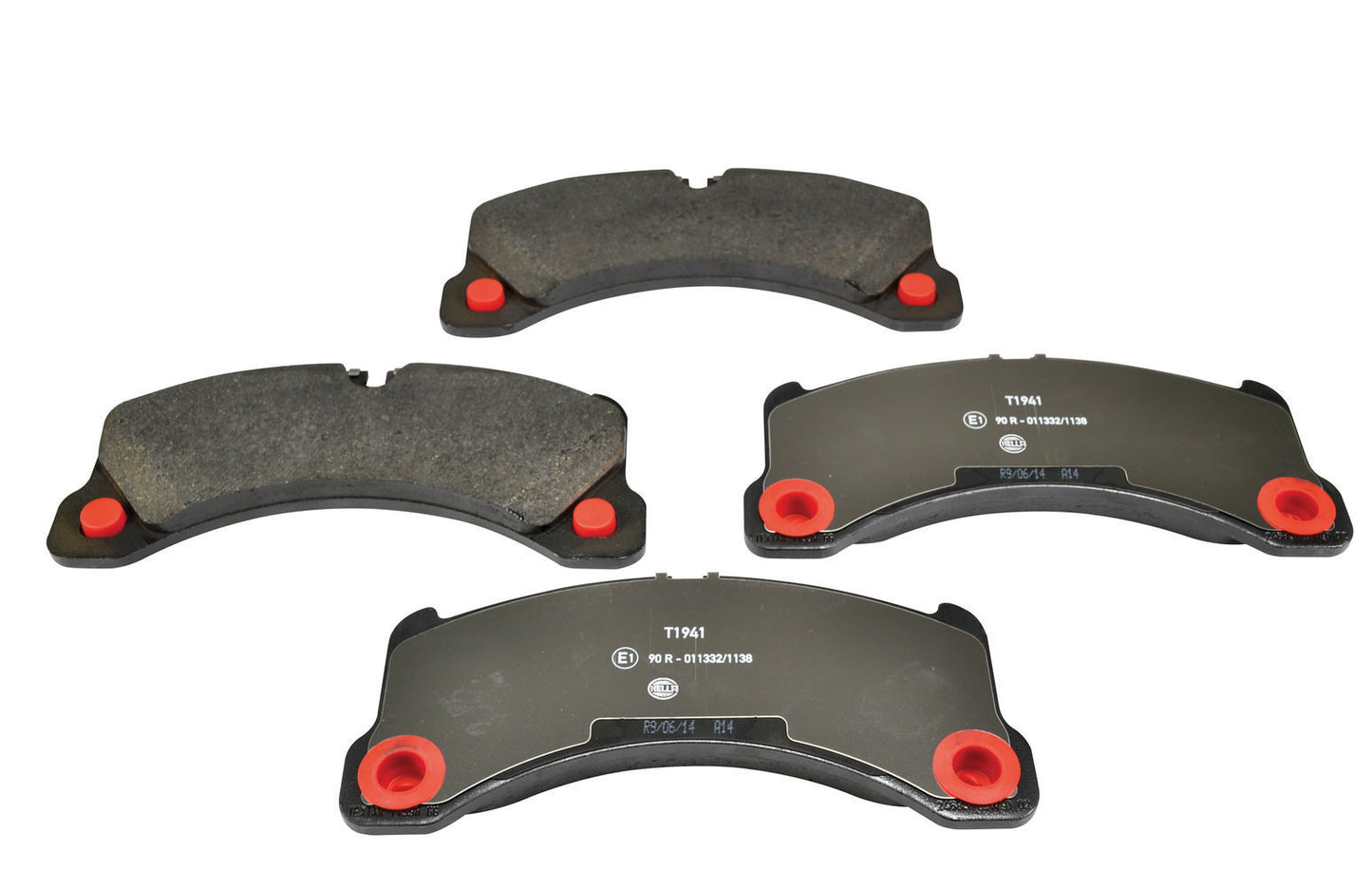 HELLA Brake pad set - T1941 - for e.g. PORSCHE 8DB355015-131