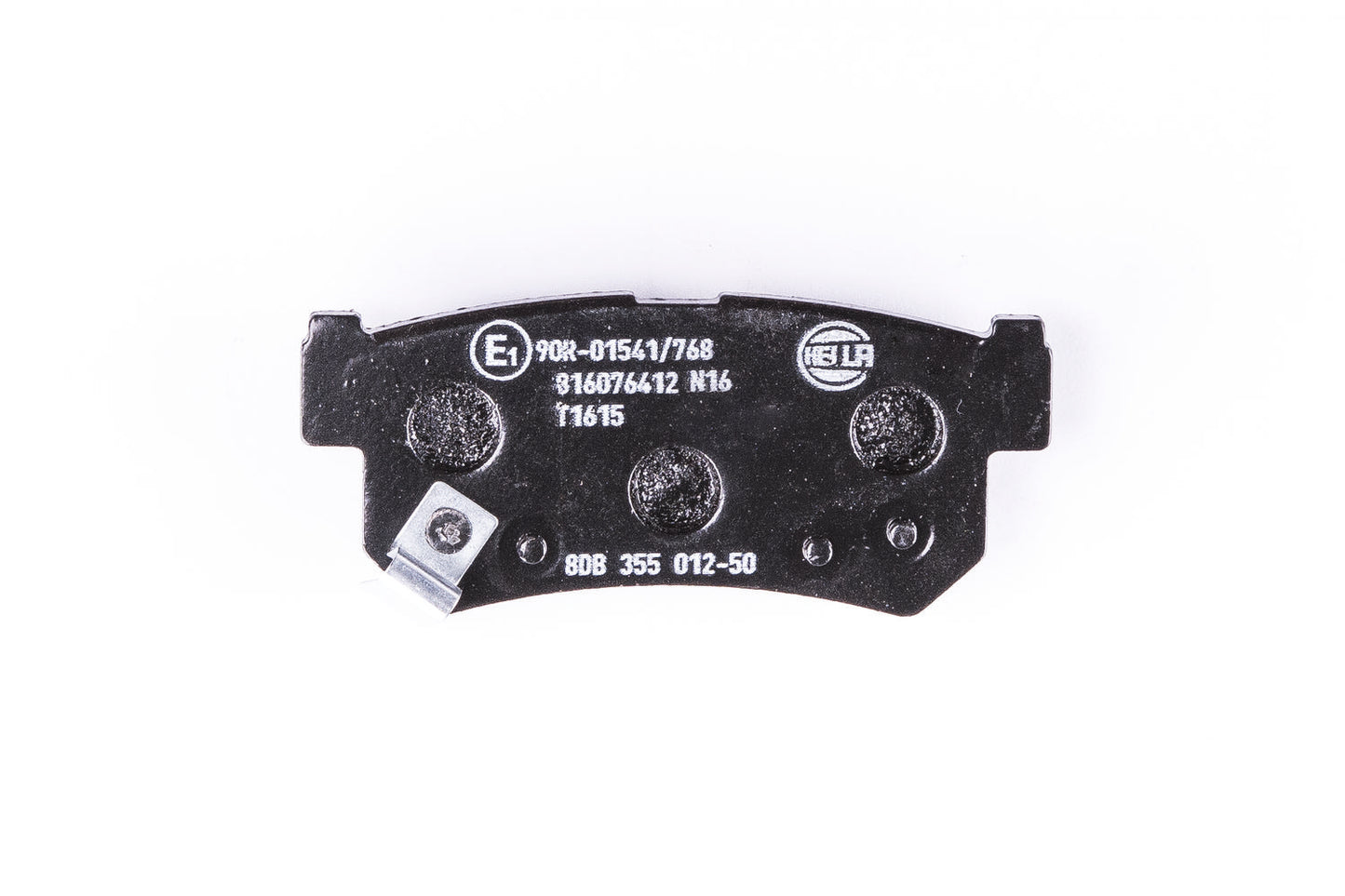 HELLA Brake pad set - T1615 - for e.g. DAEWOO / SSANGYONG 8DB355012-501