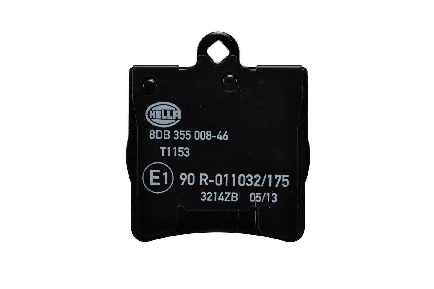 HELLA Brake pad set - T1153 - for e.g. CHRYSLER / MERCEDES-BENZ 8DB355008-461