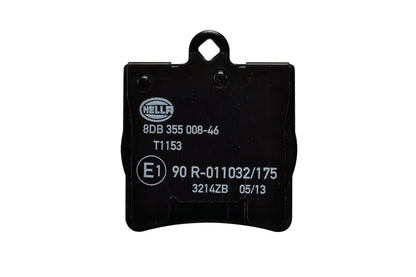 HELLA Brake pad set - T1153 - for e.g. CHRYSLER / MERCEDES-BENZ 8DB355008-461