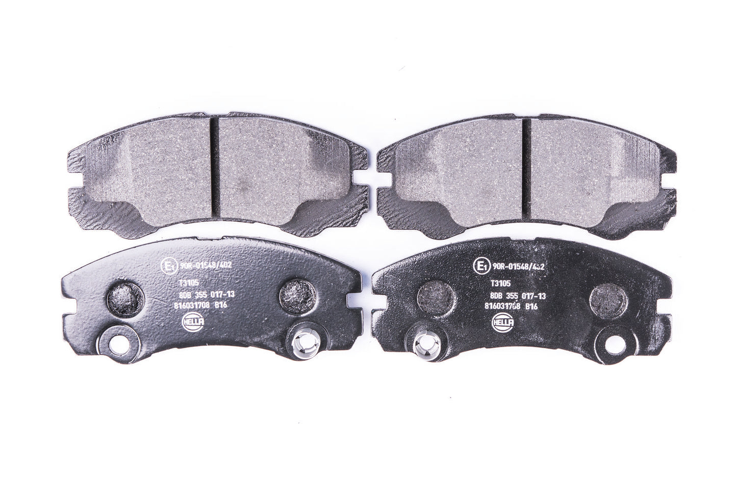 HELLA Brake pad set - T3105 - for e.g. HOLDEN / OPEL / VAUXHALL 8DB355017-131