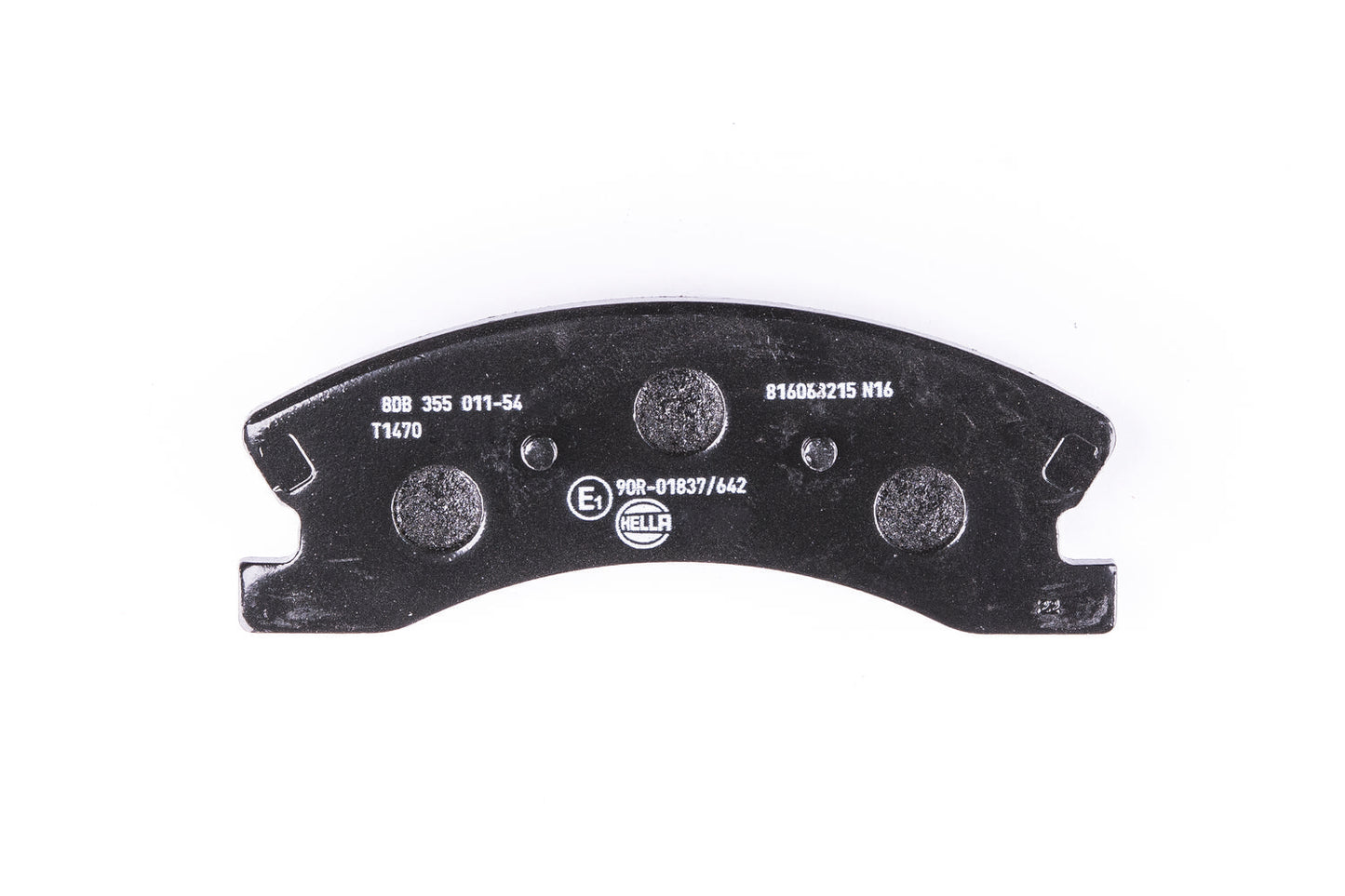 HELLA Brake pad set - T1470 - for e.g. JEEP 8DB355011-541