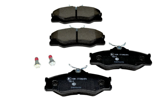 HELLA Brake pad set - T5012 - for e.g. VOLKSWAGEN 8DB355017-661