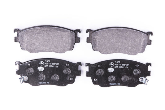 HELLA Brake pad set - T1472 - for e.g. ISUZU / MAZDA 8DB355011-561